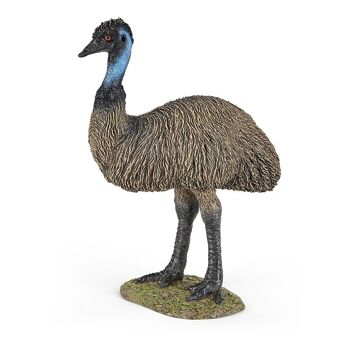 PAPO Wild Animal Kingdom Emu Toy Figure, 3 ans ou plus, Marron (50272)