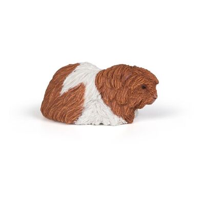PAPO Wild Animal Kingdom Guinea Pig Figura de juguete, 3 años o más, marrón/blanco (50276)