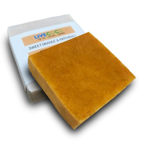 Natural Handmade Soaps - Sweet Orange & Patchouli