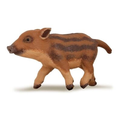 PAPO Wild Animal Kingdom Junge Wildschwein-Spielzeugfigur, ab 3 Jahren, braun (50289)
