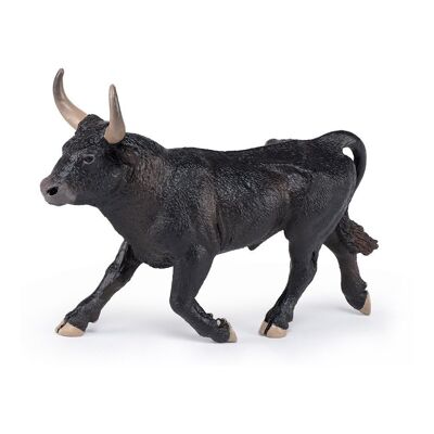 PAPO Farmyard Friends Camargue Bull Figura de juguete, tres años o más, negro (51182)
