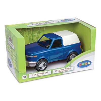 PAPO Cavallo e pony 4x4 Off-Road Car Toy Playset, 3 anni o più, Multicolore (51433)