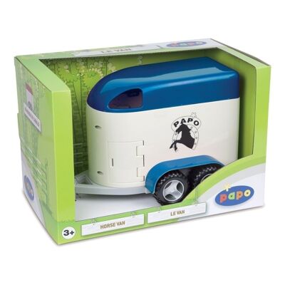 PAPO Horse and Ponies Horse Van Toy Playset, 3 años o más, multicolor (51434)