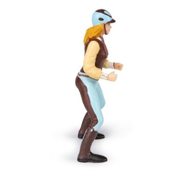 PAPO Horses and Ponies Blue Trendy Rider Toy Figure, 3 ans ou plus, Multicolore (52009) 3