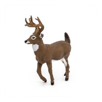 PAPO Wild Animal Kingdom Figurine Cerf de Virginie, 3 ans ou plus, Marron (53021) 5