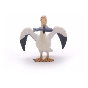 PAPO Marine Life Pelican Toy Figure, 3 ans ou plus, noir/blanc (56009) 4