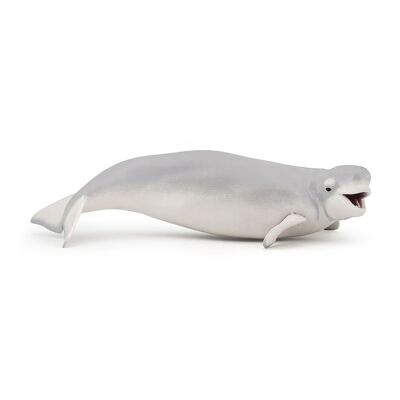 PAPO Marine Life Beluga Whale Figura de juguete, 3 años o más, blanco (56012)