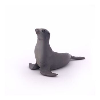 PAPO Marine Life Sea Lion Toy Figure, 3 ans ou plus, gris (56025) 4