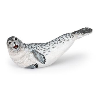 PAPO Marine Life Seal Toy Figure, 10 mois ou plus, gris (56029) 1
