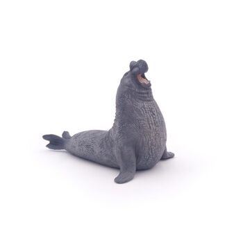 PAPO Marine Life Elephant Seal Toy Figure, 3 ans ou plus, gris (56032) 2