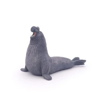 PAPO Marine Life Elephant Seal Toy Figure, 3 ans ou plus, gris (56032) 4