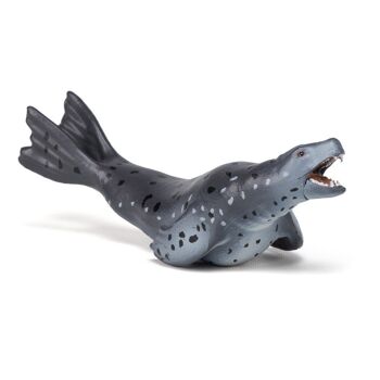 PAPO Marine Life Leopard Seal Toy Figure, 3 ans ou plus, gris (56042) 5