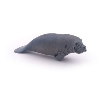 PAPO Marine Life Manatee Toy Figure, 10 mois ou plus, gris (56043) 3