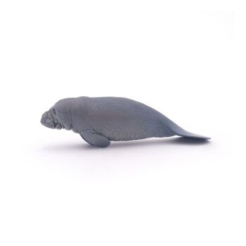 PAPO Marine Life Manatee Toy Figure, 10 mois ou plus, gris (56043) 5