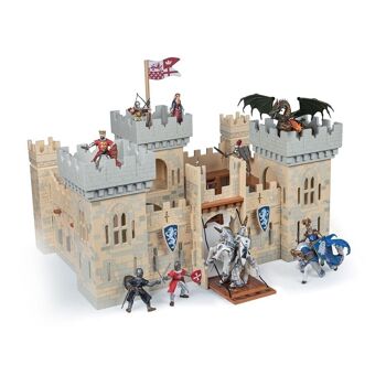 PAPO Fantasy World Weapon Master Castle Toy Playset, 3 ans ou plus, Multicolore (60002) 1