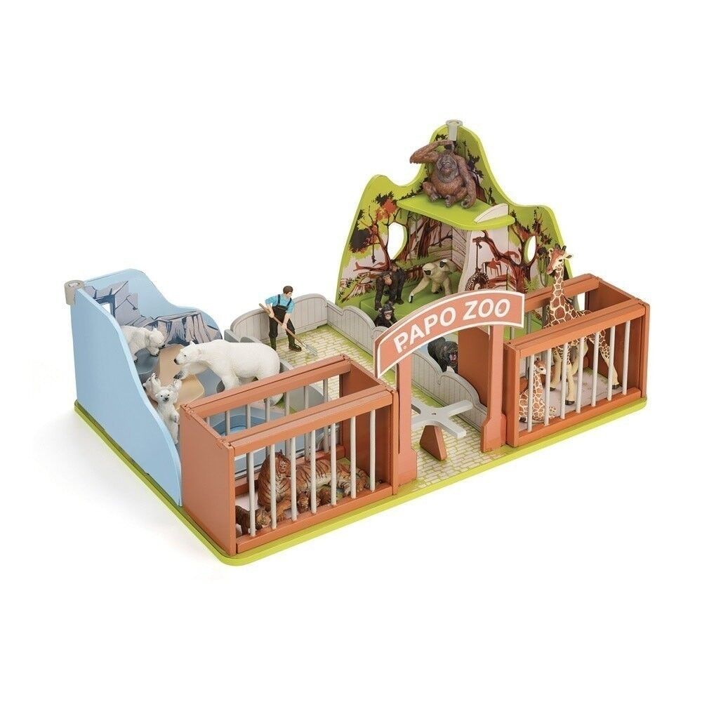 Kaufen Sie PAPO Wild Animal Kingdom The Zoo Spielzeug Spielset ab 3 Jahren mehrfarbig 60107 zu GroBhandelspreisen