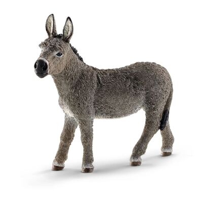 Figura de juguete de burro de Schleich Farm World (13772)