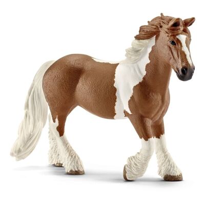 SCHLEICH Farm World Tinker Mare Figura giocattolo, marrone/bianco, da 3 a 8 anni (13773)