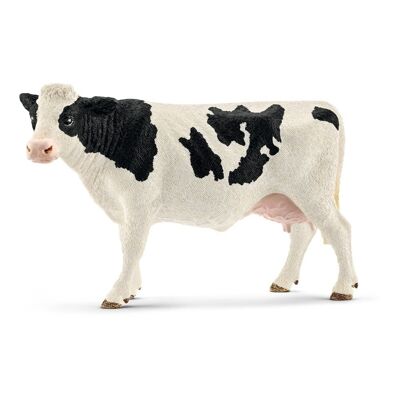 SCHLEICH Farm World Figura de juguete de vaca Holstein (13797)