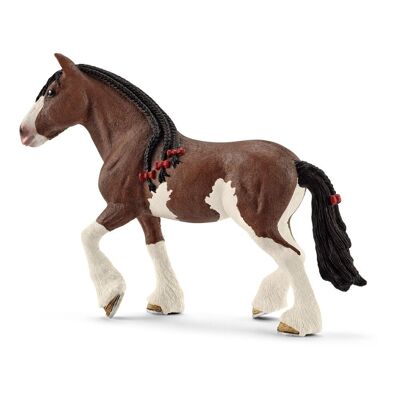 SCHLEICH Farm World Clydesdale Cavalla Figura giocattolo (13809)