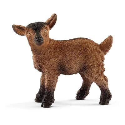 SCHLEICH Farm World Goat Kid Figura de juguete, marrón, de 3 a 8 años (13829)