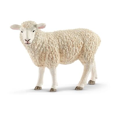 SCHLEICH Farm World Figura de juguete de oveja (13882)