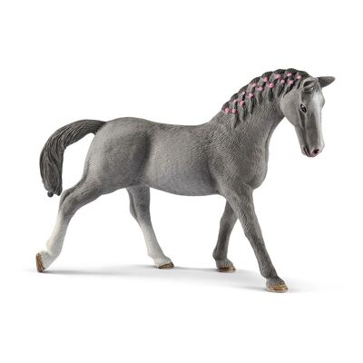 SCHLEICH Horse Club Trakehner Cavalla Figura giocattolo, da 5 a 12 anni, grigio (13888)