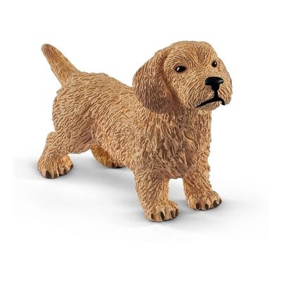 SCHLEICH Farm World Dackel Hundefigur, 3 bis 8 Jahre (13891)