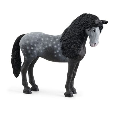 SCHLEICH Horse Club Pura Raza Espanola Stute Spielfigur, 5 bis 12 Jahre, grau/schwarz (13922)