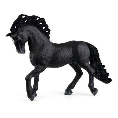 SCHLEICH Horse Club Pura Raza Española Semental Figura de Juguete, 5 a 12 años, Negro (13923)