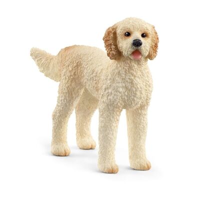 SCHLEICH Farm World Goldendoodle Spielfigur, 3 bis 8 Jahre, Hellbraun (13939)