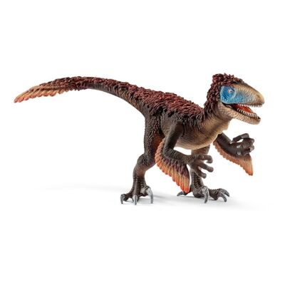 SCHLEICH Dinosaurier Utahraptor Spielfigur, 4 bis 12 Jahre, Mehrfarbig (14582)