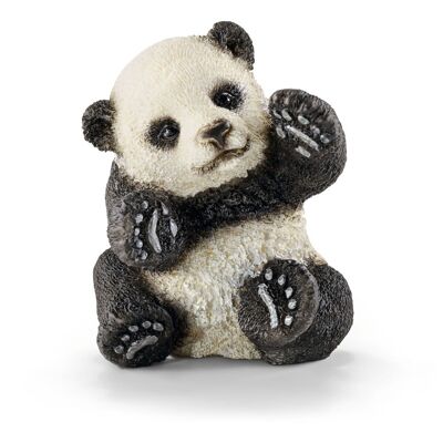 SCHLEICH Wild Life Cucciolo di panda che gioca figura giocattolo, da 3 a 8 anni (14734)