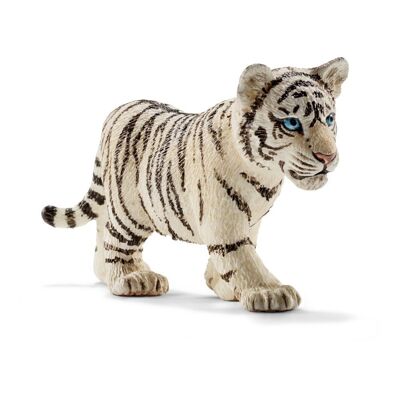 SCHLEICH Wild Life Cucciolo di tigre bianca figura giocattolo, da 3 a 8 anni (14732)