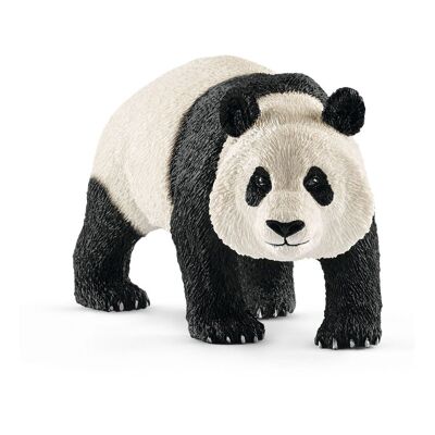 SCHLEICH Wild Life Figura de juguete de panda gigante masculino, de 3 a 8 años (14772)
