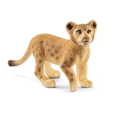 SCHLEICH Wild Life Cucciolo di Leone Figura giocattolo, da 3 a 8 anni (14813)