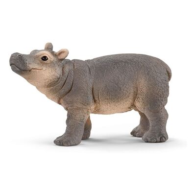 Schleich Wild Life bebé hipopótamo figura de juguete (14831)