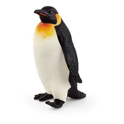 SCHLEICH Wild Life Pingüino Emperador Figura de Juguete, 3 a 8 años, Multicolor (14841)