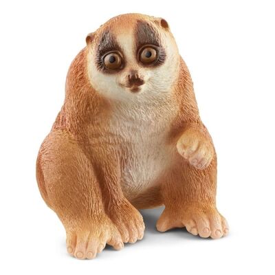 SCHLEICH Wild Life Slow Loris Toy Figure, da 3 a 8 anni, marrone chiaro (14852)