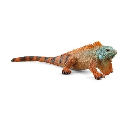 SCHLEICH Wild Life Iguana Figura giocattolo, da 3 a 8 anni, multicolore (14854)