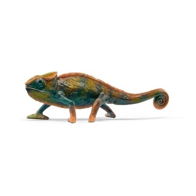 SCHLEICH Wild Life Chameleon Toy Figure, da 3 a 8 anni, multicolore (14858)