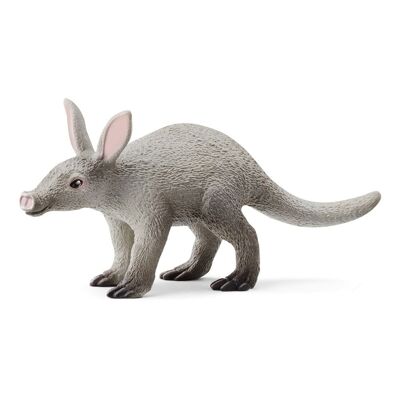 SCHLEICH Wild Life Aardvark Toy Figure, 3 à 8 ans, gris (14863)