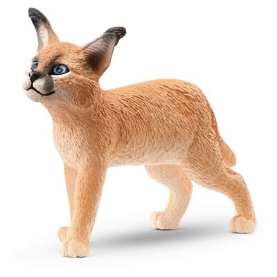 SCHLEICH Wild Life Caracal Baby Toy Figure, 3 a 8 años, Tan (14868)