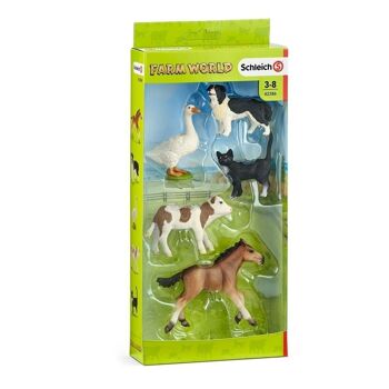SCHLEICH Farm World Ensemble de figurines d'animaux assortis, 3 à 8 ans, Multicolore (42386) 2