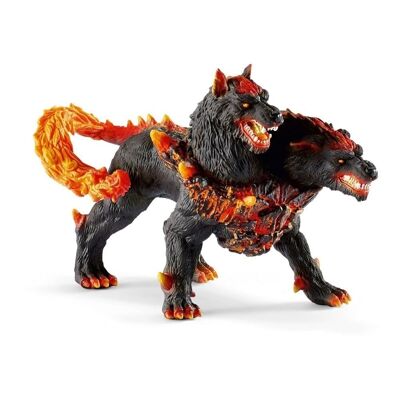 SCHLEICH Eldrador Hellhound Toy Figure, da 7 a 12 anni, multicolore (42451)