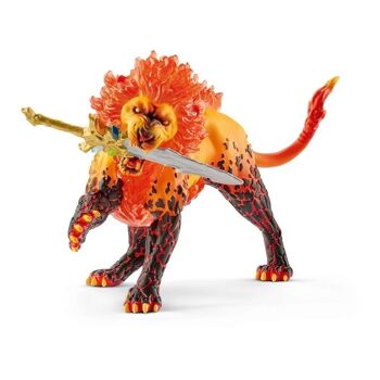 SCHLEICH Eldrador Creatures Battle for the Superweapon Frost Monster vs Fire Lion Toy Figures (42455) 5