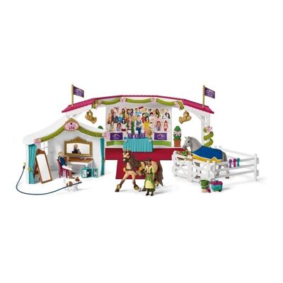 SCHLEICH Horse Club Big Horse Show Toy Playset, 5 a 12 años, Multicolor (42466)