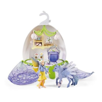 SCHLEICH Bayala Magical Vet Blossom Spielzeug-Spielset, Unisex, 5 bis 12 Jahre, Mehrfarbig (42523)