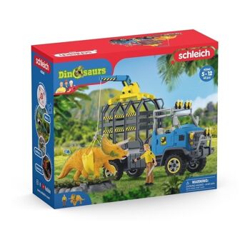 SCHLEICH Dinosaures Dino Transport Mission Toy Playset, 4 à 12 ans, Multicolore (42565) 3