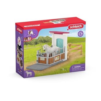 SCHLEICH Horse Club Horse Stall Extension Toy Playset, 5 à 12 ans, Multicolore (42569) 4